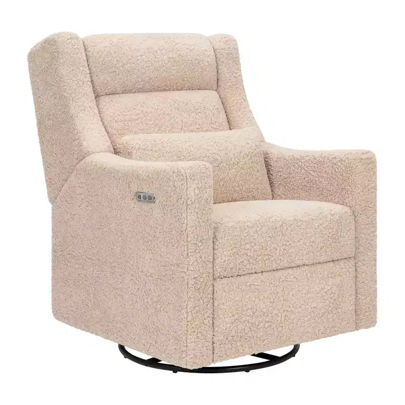 Babyletto Kiwi Plus Power Recliner and Swivel Glider with Power Adjustable Headrest and USB Port