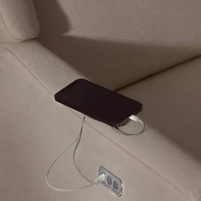 Babyletto Kiwi Plus Power Recliner and Swivel Glider with Power Adjustable Headrest and USB Port