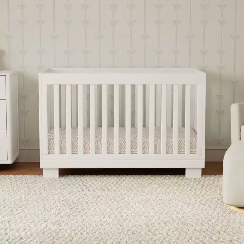Babyletto Modo 3-in-1 Convertible Crib with Toddler Bed Conversion Kit