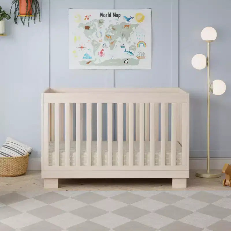 Babyletto Modo 3-in-1 Convertible Crib with Toddler Bed Conversion Kit