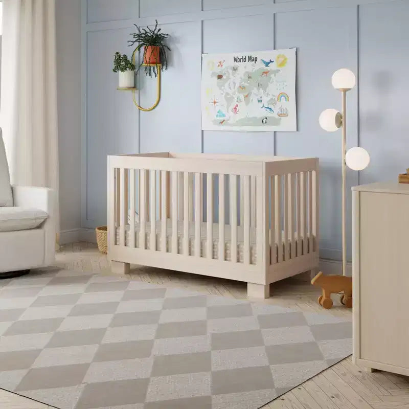 Babyletto Modo 3-in-1 Convertible Crib with Toddler Bed Conversion Kit