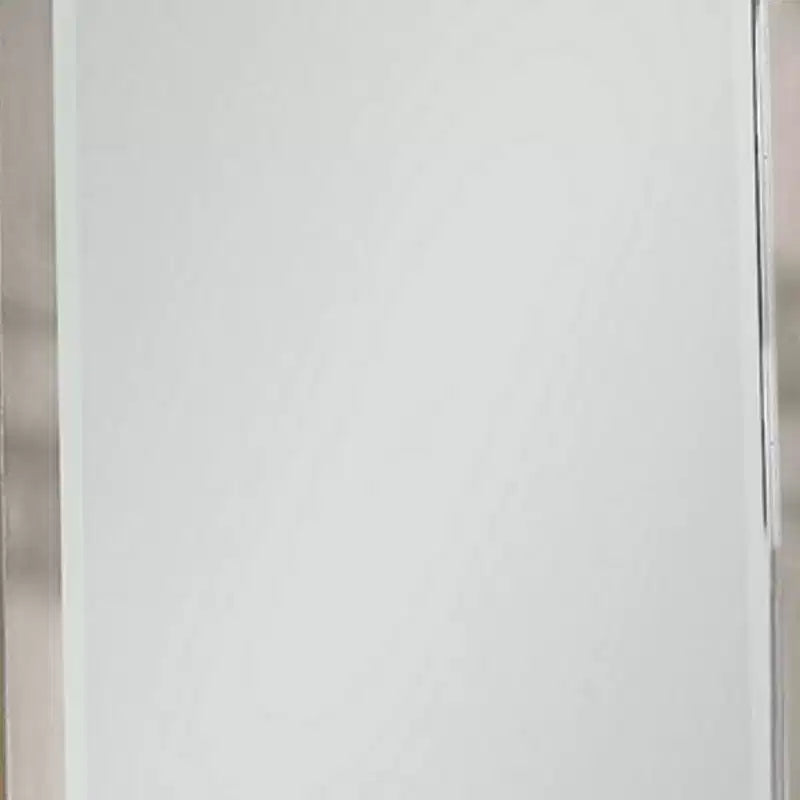 Royal Hampton 36 x 36 Modern Square Dresser Mirror, Pine Wood, Light Brown